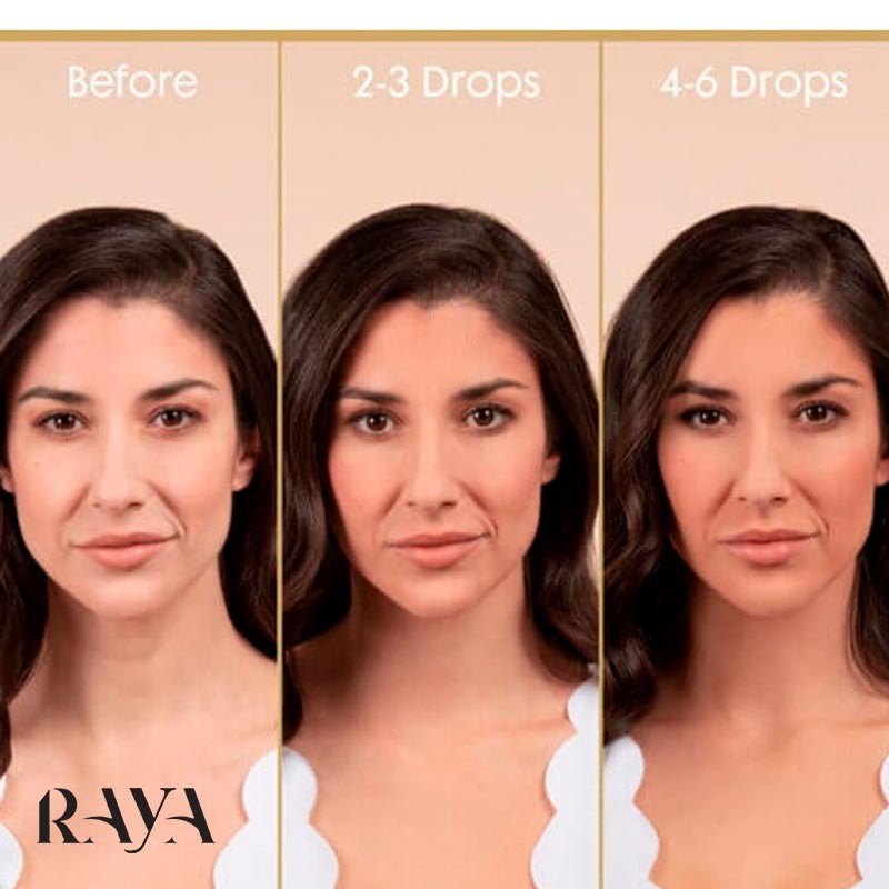 سرم برنزه کننده و درخشان کننده پوست صورت اچ دو او تان دراپس جیمز رید James Read H2O Tan Drops Face