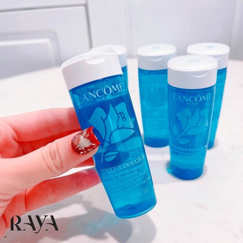 تونر آبرسان و نرم کننده پوست فاقد الکل لانکوم مدل تونیک دوسر Lancôme Tonique Douceur