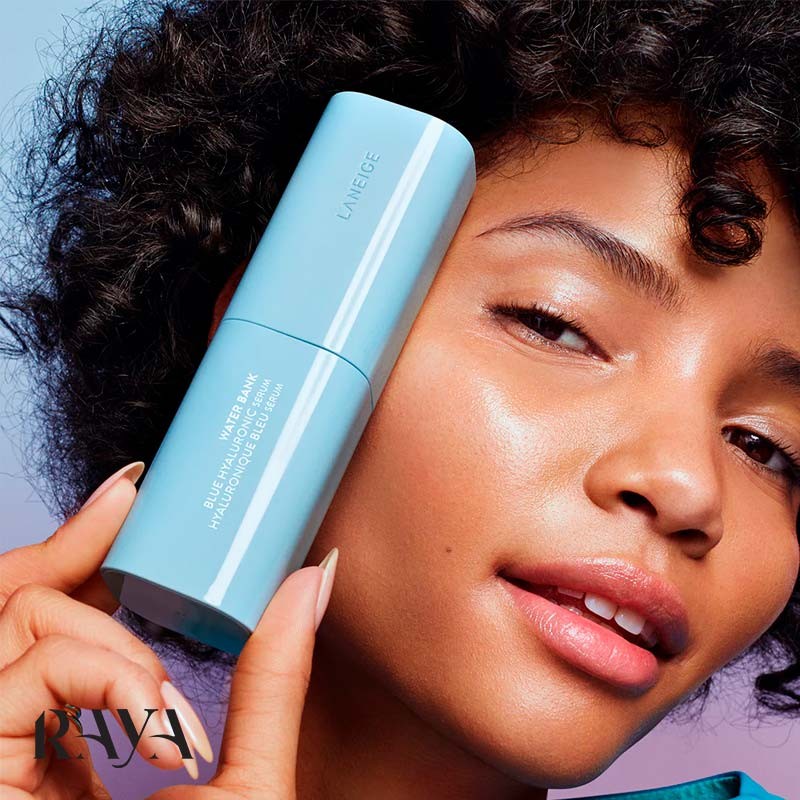 سرم آبرسان قوی پوست حاوی هیالورونیک اسید آبی واتر بانک لانیژ Laneige Water Bank Blue Hyaluronic Serum