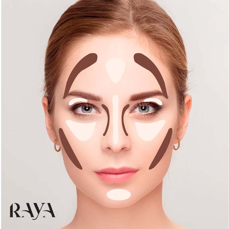 ترفندهای آرایش برای صورت های بیضی