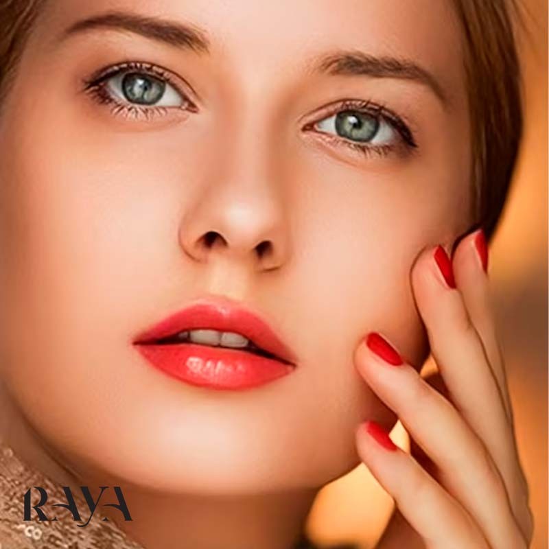 راهنمای آموزش میکاپ و آرایش برای صورت های گرد و پر