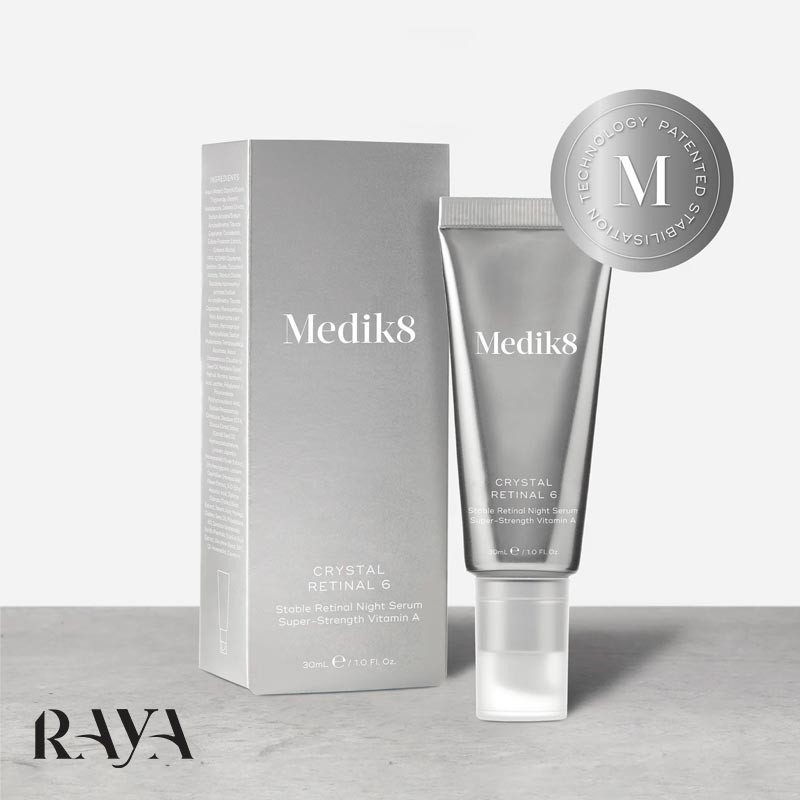 سرم جوانساز و ضد پیری کریستال رتینال 3 حاوی ویتامین A بسیار قوی مدیک ایت Medik8 Crystal Retinal 3