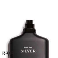 عطر ادو تویلت مردانه زارا من سیلور نقره ای