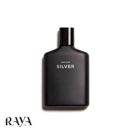 عطر ادو تویلت مردانه زارا من سیلور نقره ای