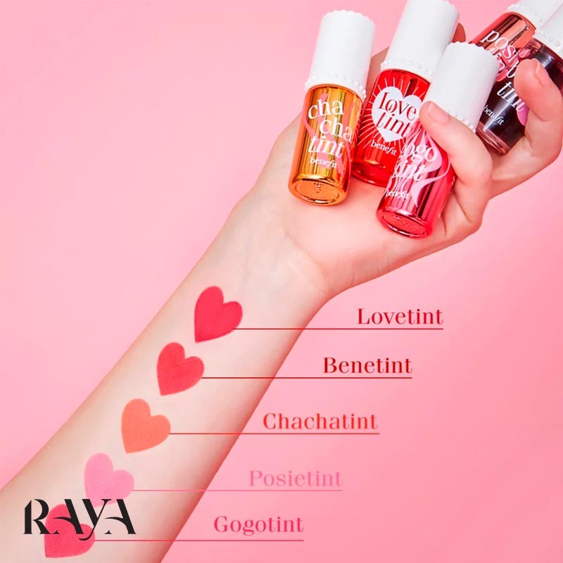 رژ گونه و لب گوگوتینت بنفیت رنگ برایت چری Benefit Gogotint Cheek & Lip Stain