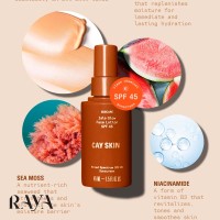 لوسیون ضد آفتاب صورت مدل ایزله گلو کی اسکین با SPF 45