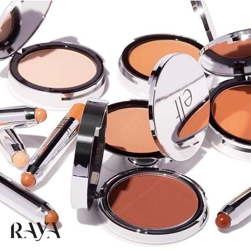 پنکک و پودر فیکس شیر تینت الف مدل بیوتیفولی بیر E.l.f. Beautifully Bare Sheer Tint Finishing Powder