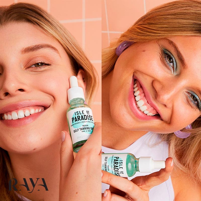 قطره های برنزه کننده مدیوم سلف تینینگ ایزله آف پارادایس Isle of Paradise Medium Self-Tanning Drops