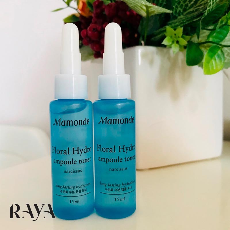 تونر آمپول آبرسان مدل فلورال هیدرو ماموند Mamonde Floral Hydro Ampoule Toner
