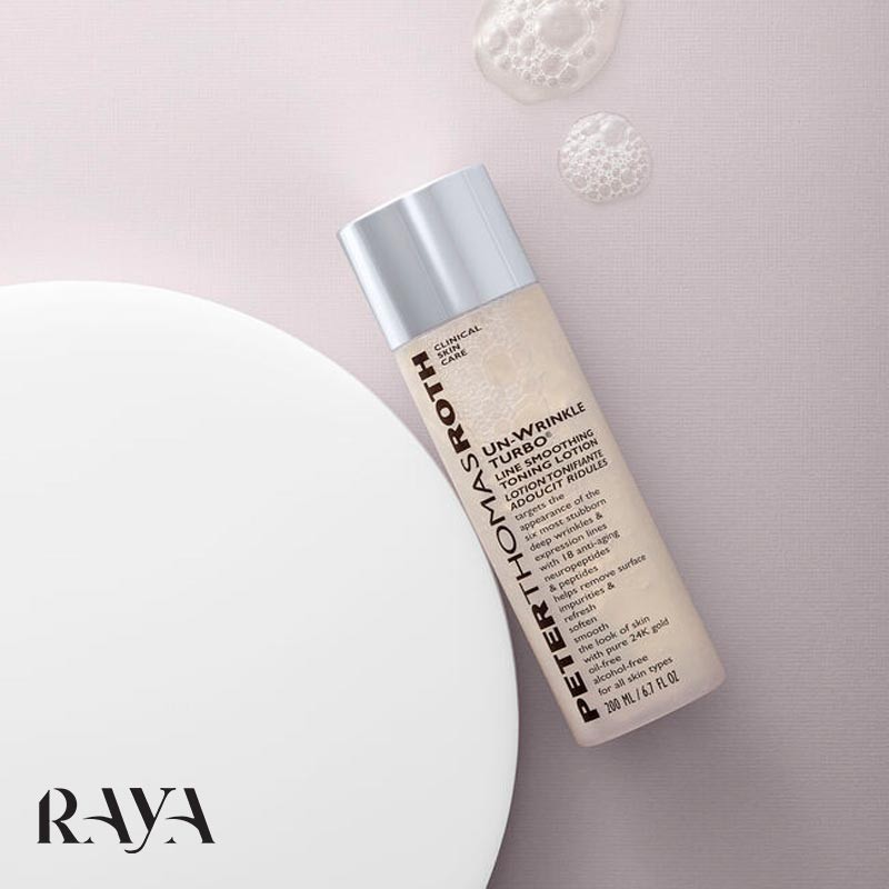 لوسیون تونر جوانساز و صاف کننده پوست مدل آن رینکل توربو لاین پیتر توماس راث Peter Thomas Roth Un-Wrinkle Turbo Line Smoothing Toning Lotion