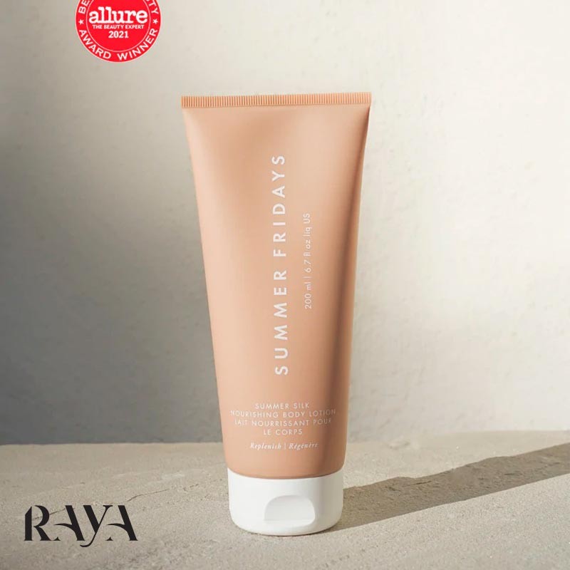 لوسیون بدن مغذی و مرطوب کننده سامر فرایدیز مدل سامر سیلک نوریشینگ Summer Fridays Summer Silk Nourishing Body Lotion