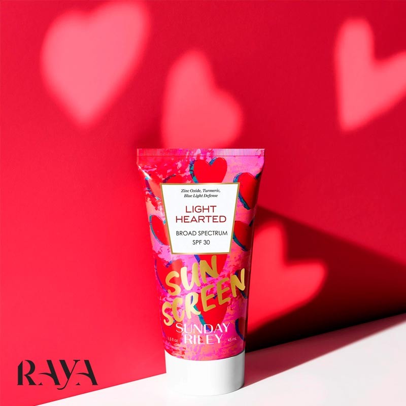 کرم ضد آفتاب ساندی ریلی مدل لایت هرتد Sunday Riley Light Hearted Broad Spectrum SPF 30 Sunscreen