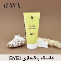 ماسک پاکسازی کننده صورت بایبی مدل سوپر گرینز Super Greens حجم 60ML
