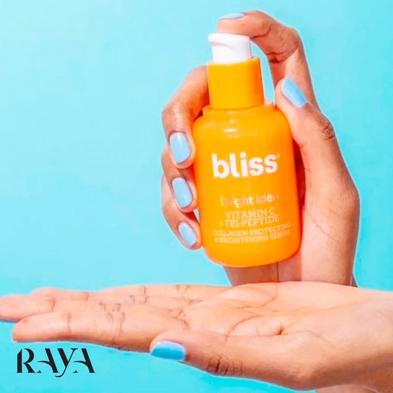 سرم روشن کننده حاوی ویتامین سی و تری پپتید بلیس مدل برایت آیدیا Bliss Bright Idea Serum