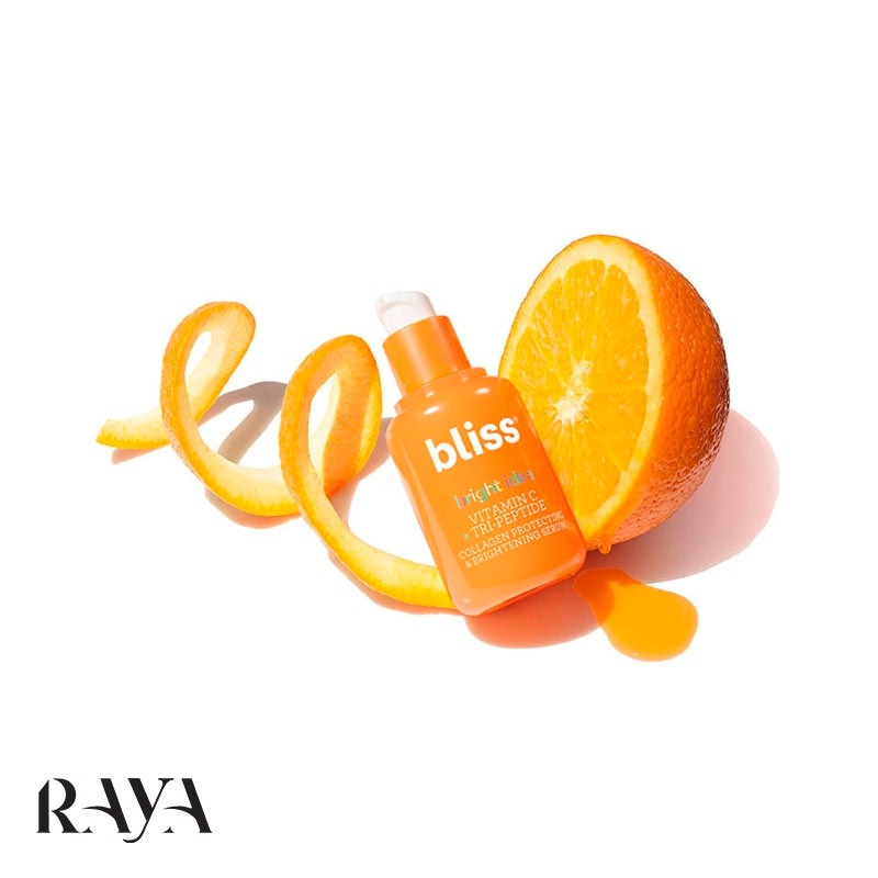 سرم روشن کننده حاوی ویتامین سی و تری پپتید بلیس مدل برایت آیدیا Bliss Bright Idea Serum 