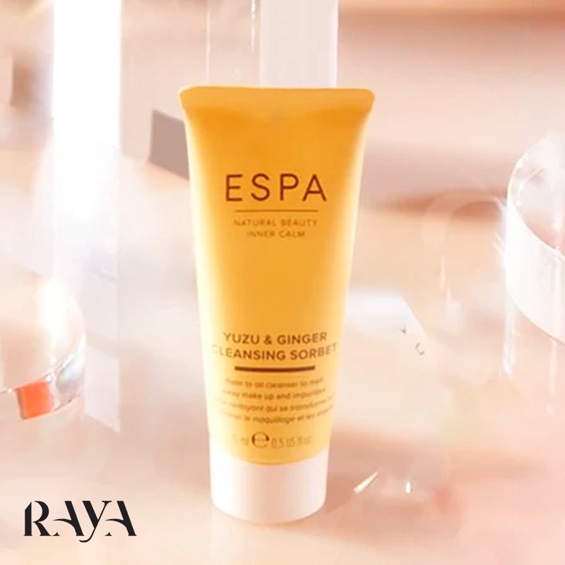 کلینزر پاک کننده صورت یوزو و زنجبیل اسپا مدل یوزو اند جینجر کلینزینگ سوربت Espa Yuzu & Ginger Cleansing Sorbet