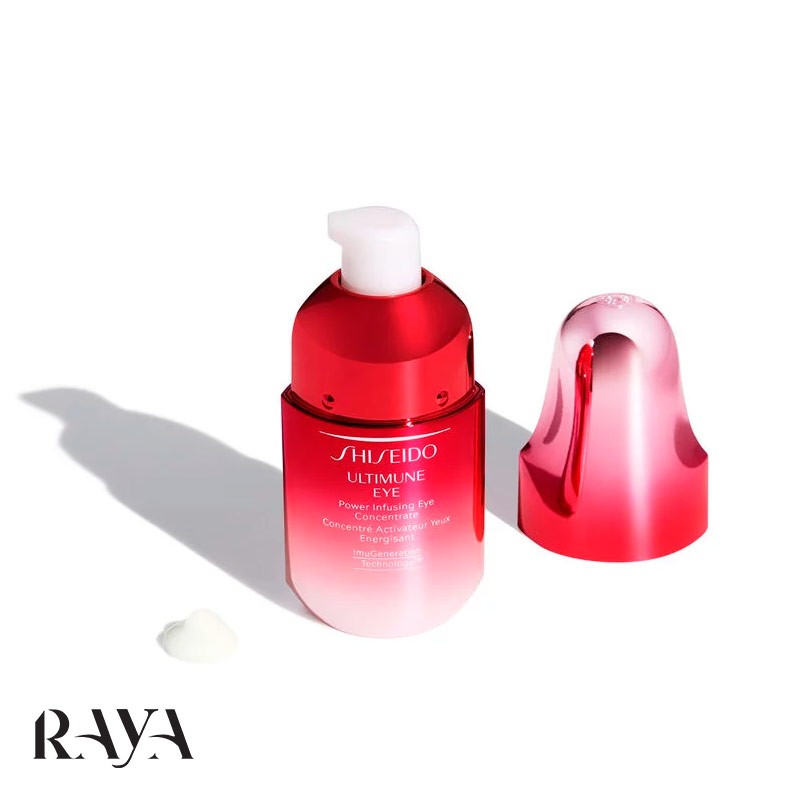 سرم کنسانتره دورچشم جوانساز پاور اینفیوزینگ شیسیدو سری اولتیمون آی Shiseido Ultimune Eye Power Infusing Eye Concentrate