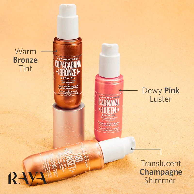 روغن بدن براق کننده و نرم کننده پوست سول دی ژانیرو Sol De Janeiro GlowMotions Glow Body Oil
