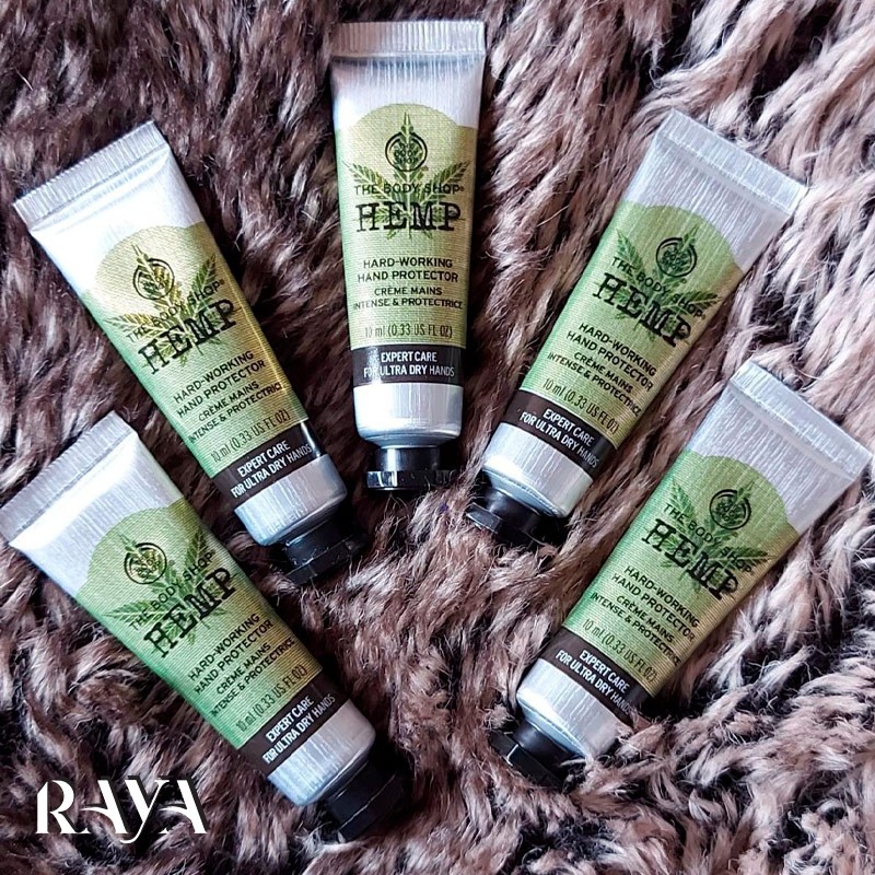 کرم دست مرطوب کننده و محافظت کننده مدل همپ بادی شاپ The Body Shop Hemp Hand Protector