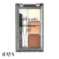 کیت ابرو آلتیمیت برو وت اند وایلد رنگ Soft Brown