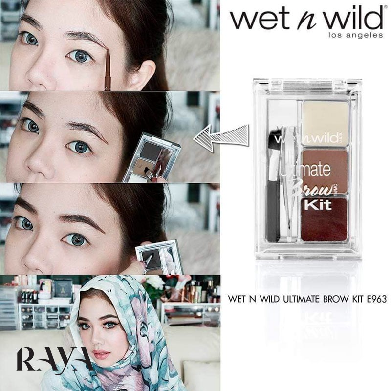 کیت ابرو آلتیمیت برو وت اند وایلد Wet n wild Ultimate Brow Kit