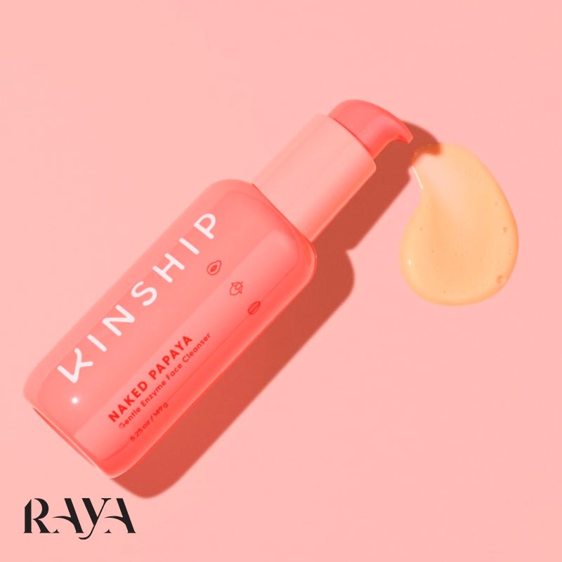شوینده و کلینزر پاک کننده صورت آنزیمی ملایم مدل پاپایا کین شیپ Kinship Papaya Gentle Enzyme Face Cleanser