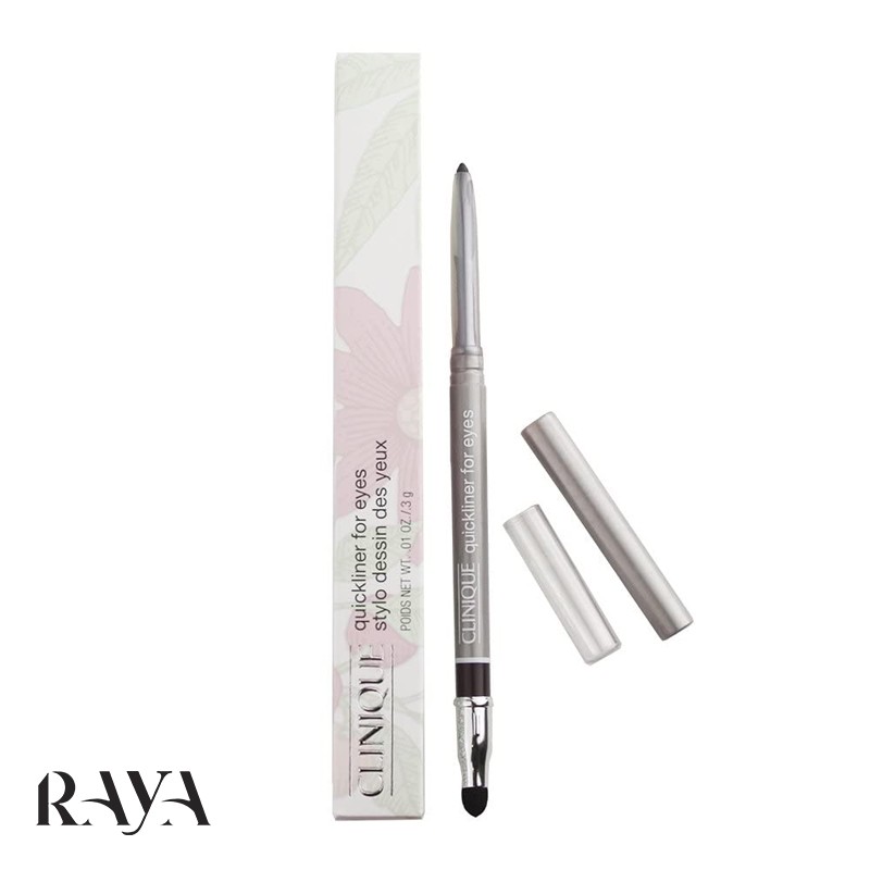 خط چشم مدادی دو طرفه کوییک لاینر فور آیز اینتنس کلینیک Clinique Quickliner For Eyes Intense