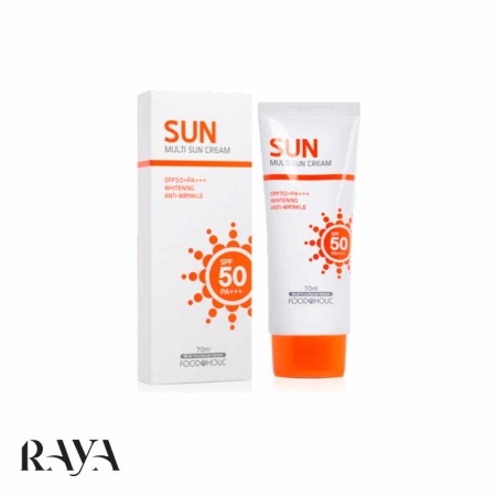 کرم ضد آفتاب چندکاره مولتی سان کریم فوداهولیک با  SPF50+و PA+++ 