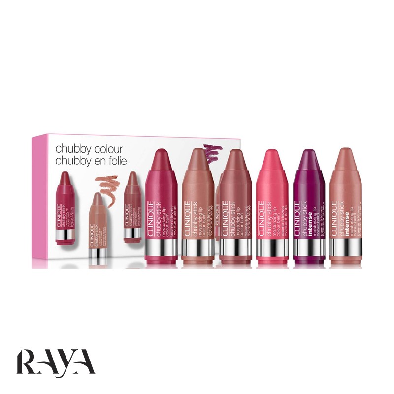 بالم لب رنگی چابی استیک کلینیک Clinique Chubby Stick Moisturizing Lip Colour Balm Super Strawberry
