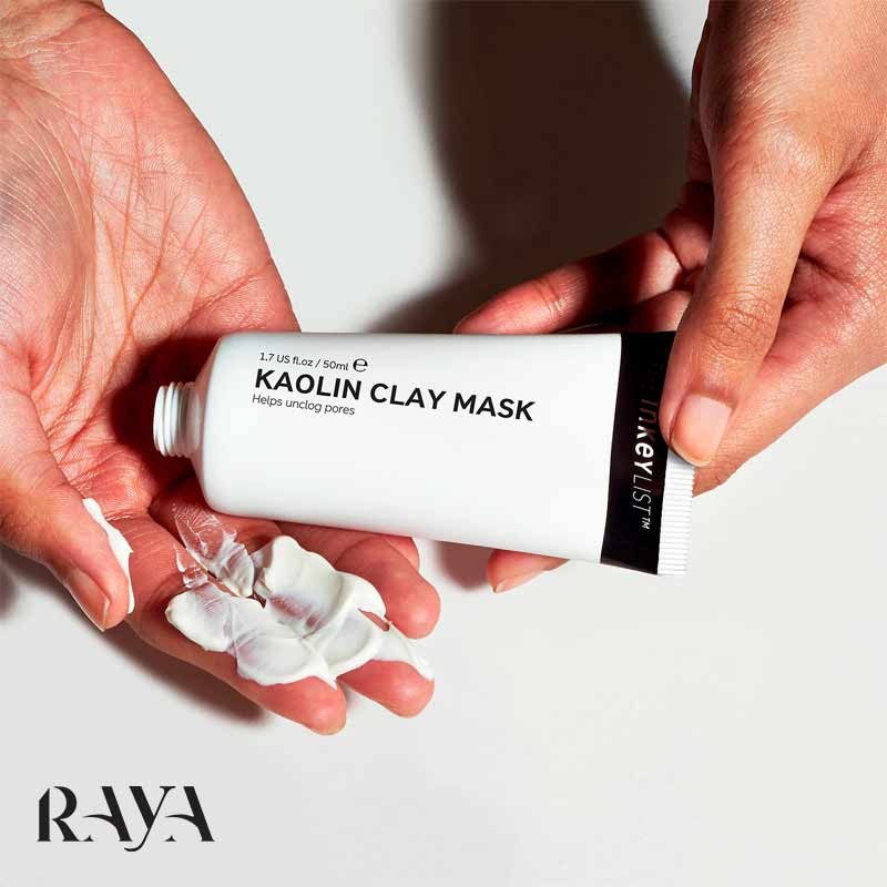 ماسک خاک رس کائولن پاکسازی کننده منافذ پوست اینکی لیست The Inkey List Kaolin Clay Mask