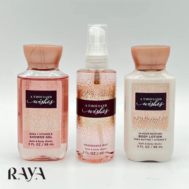لوسیون بدن مرطوب کننده 24 ساعته بث اند بادی ورکس مدل ا توزند ویشز Bath And Body Works A Thousand Wishes