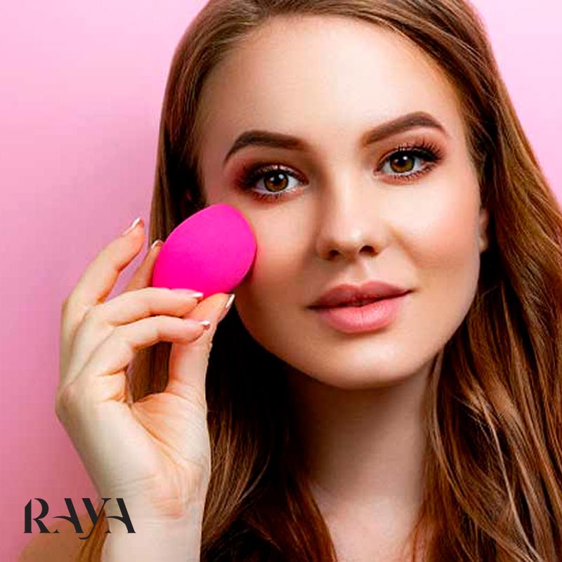 تکنیک های استفاده از بیوتی بلندر یا اسفنج و پد آرایشی تخم مرغی