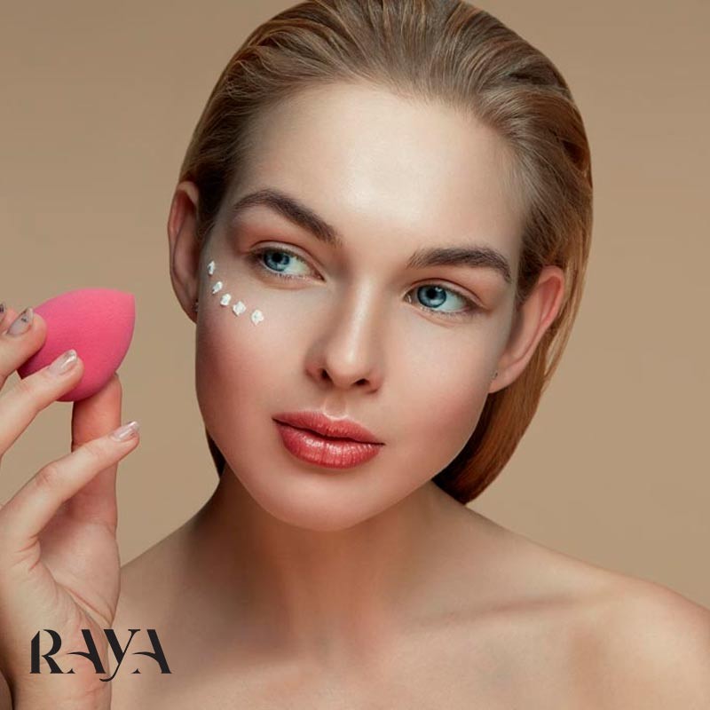 تکنیک های استفاده از بیوتی بلندر یا اسفنج و پد آرایشی تخم مرغی