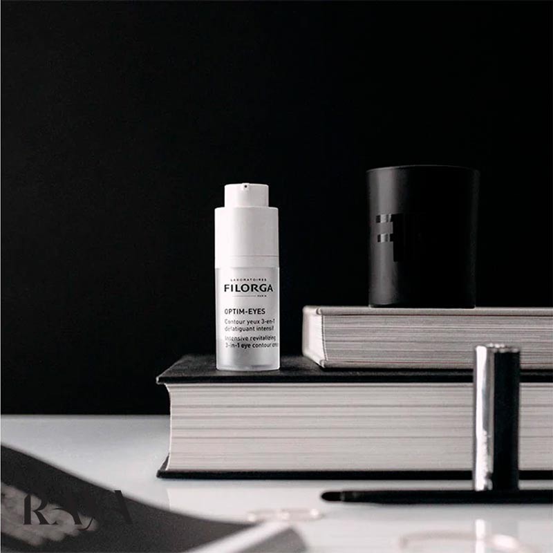 کرم دور چشم سه کاره ضد تیرگی، پف و چروک فیلورگا مدل اپتیمم آیز Filorga Optim-Eyes 3-in-1 Intensive Eye Contour Cream