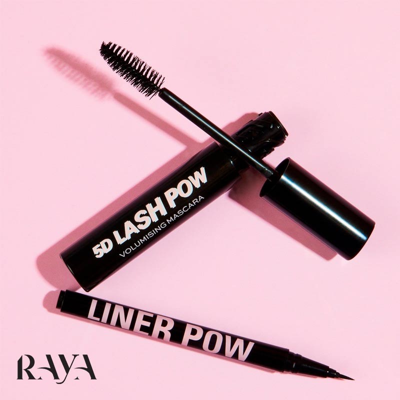 خط چشم مایع و ماژیکی مشکی رولوشن مدل لاینر پو Revolution Liner Pow Liquid Eyeliner