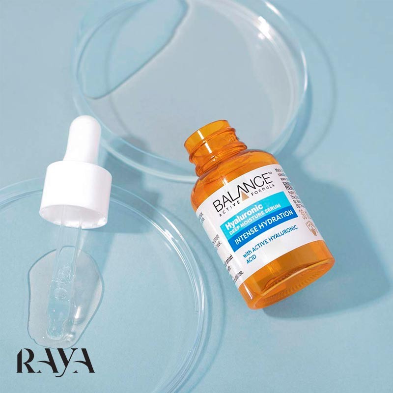 سرم آبرسان و مرطوب کننده عمیق پوست حاوی هیالورونیک اسید بالانس Balance Skincare Hyaluronic Deep Moisture Serum
