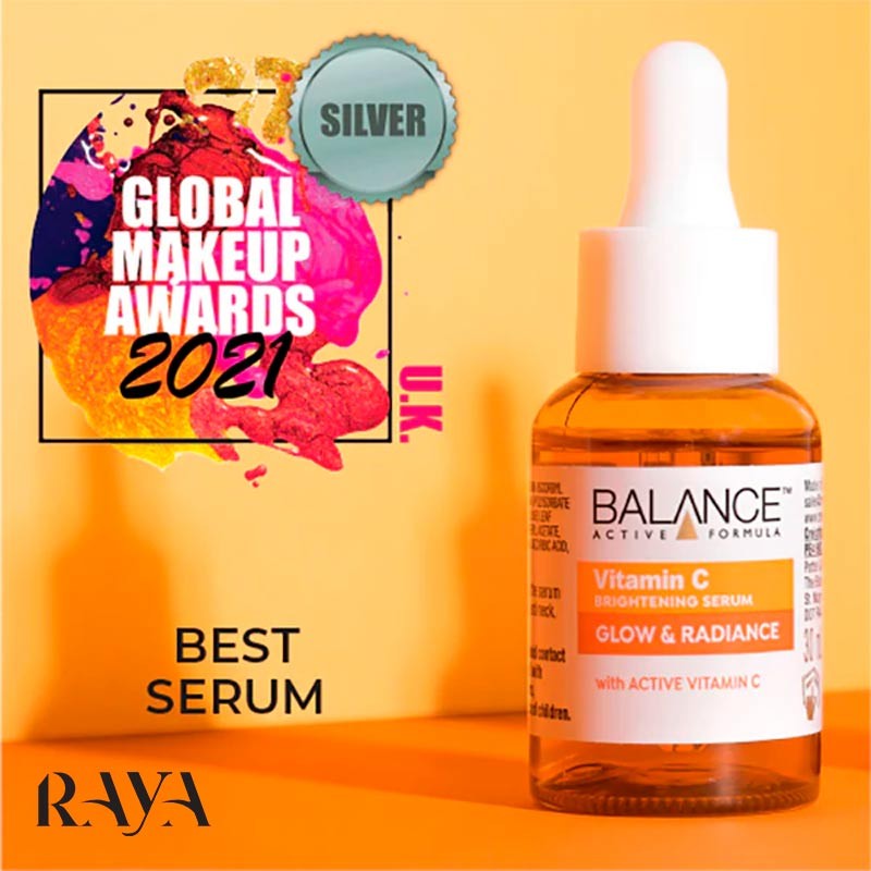 سرم روشن کننده پوست حاوی ویتامین C بالانس Balance Skincare Vitamin C Brightening Serum