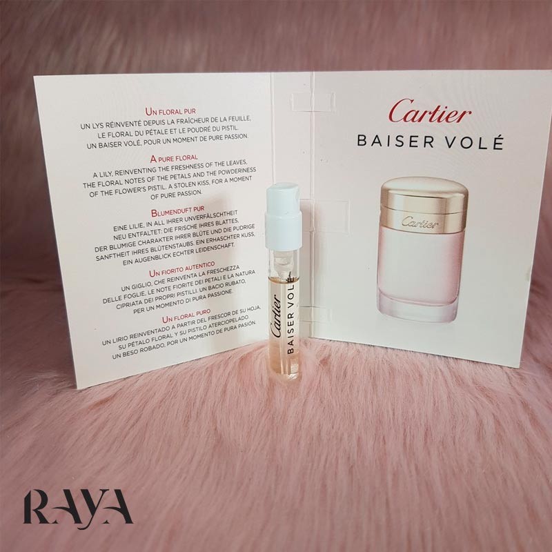 عطر ادو پرفیوم زنانه بایسر ول کارتیر Cartier Baiser Vole Eau De Perfume