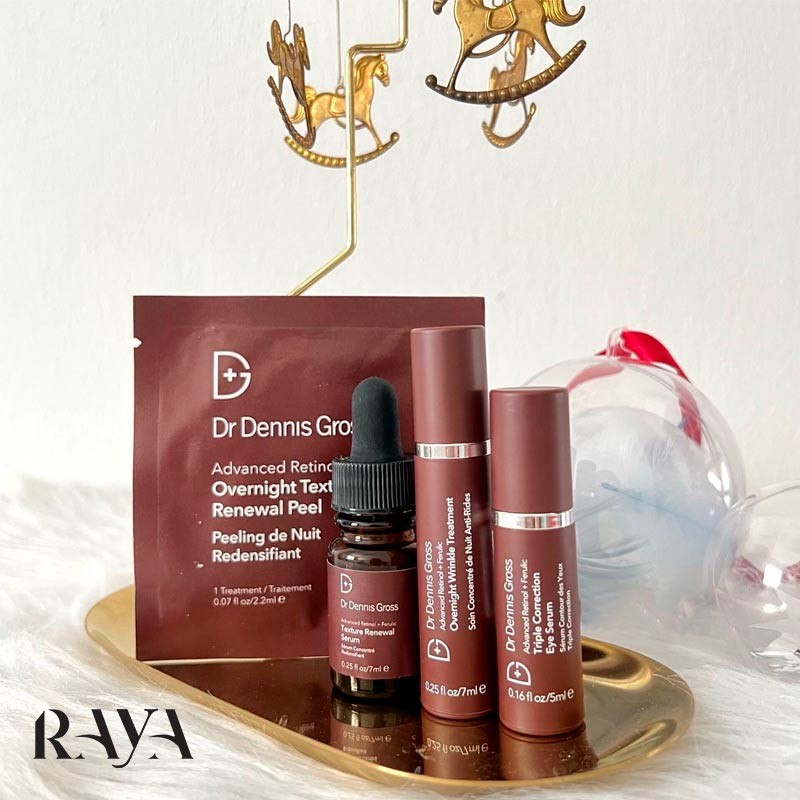 سرم جوانساز پیشرفته رتینول و فرولیک اسید دکتر دنیس گراس Dr Dennis Gross Advanced Retinol + Ferulic Texture Renewal Serum