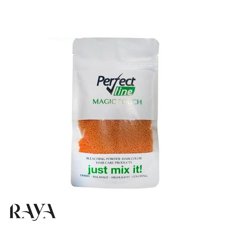 ماسک دانه های تقویت کننده مو مجیک تاچ پرفکت لاین Perfect Line Magic Touch Bleaching Powder 