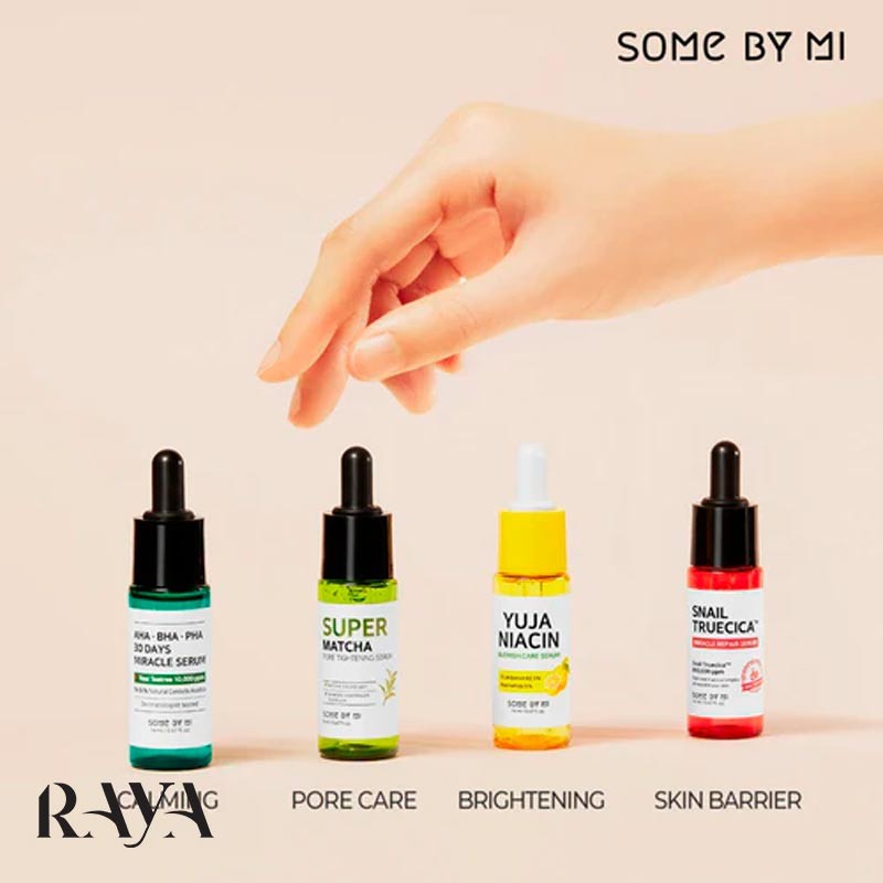 سرم حلزون ترمیم کننده و تسکین دهنده پوست سام بای می اسنیل تروسیکا Some By Mi Snail Truecica Miracle Repair Serum