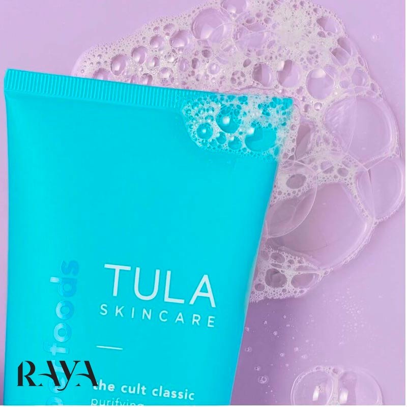 ژل شستشوی صورت شفاف کننده مدل د کالت کلاسیک تولا Tula The Cult Classic Purifying Face Cleanser