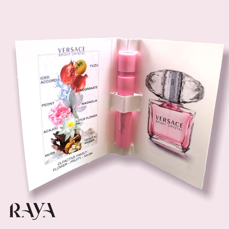 عطر و ادو تویلت زنانه ورساچه برایت کریستال صورتی Versace Bright Crystal Eau de Toilette v
