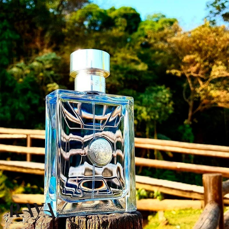 عطر و ادو تویلت مردانه ورساچه پور هوم آبی Versace Pour Homme Eau De Toilette