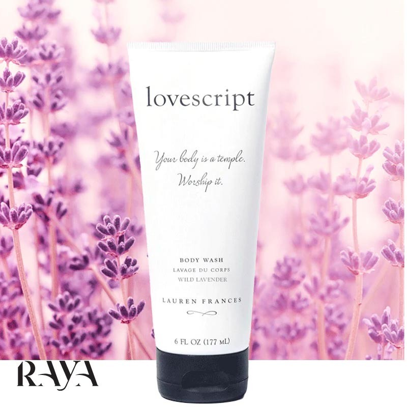 ژل شستشوی بدن لاواسکریپت وایلد لاوندر Lovescript Body Wash - Wild Lavender