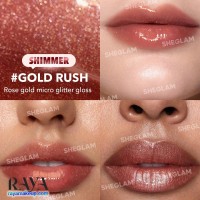لیپ پلامپر حجم دهنده شاین دار مدل پوت پرفکت شیگلم رنگ Gold Rush Shimmer